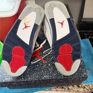 Jordan Kids Sneakers in Navy and Red